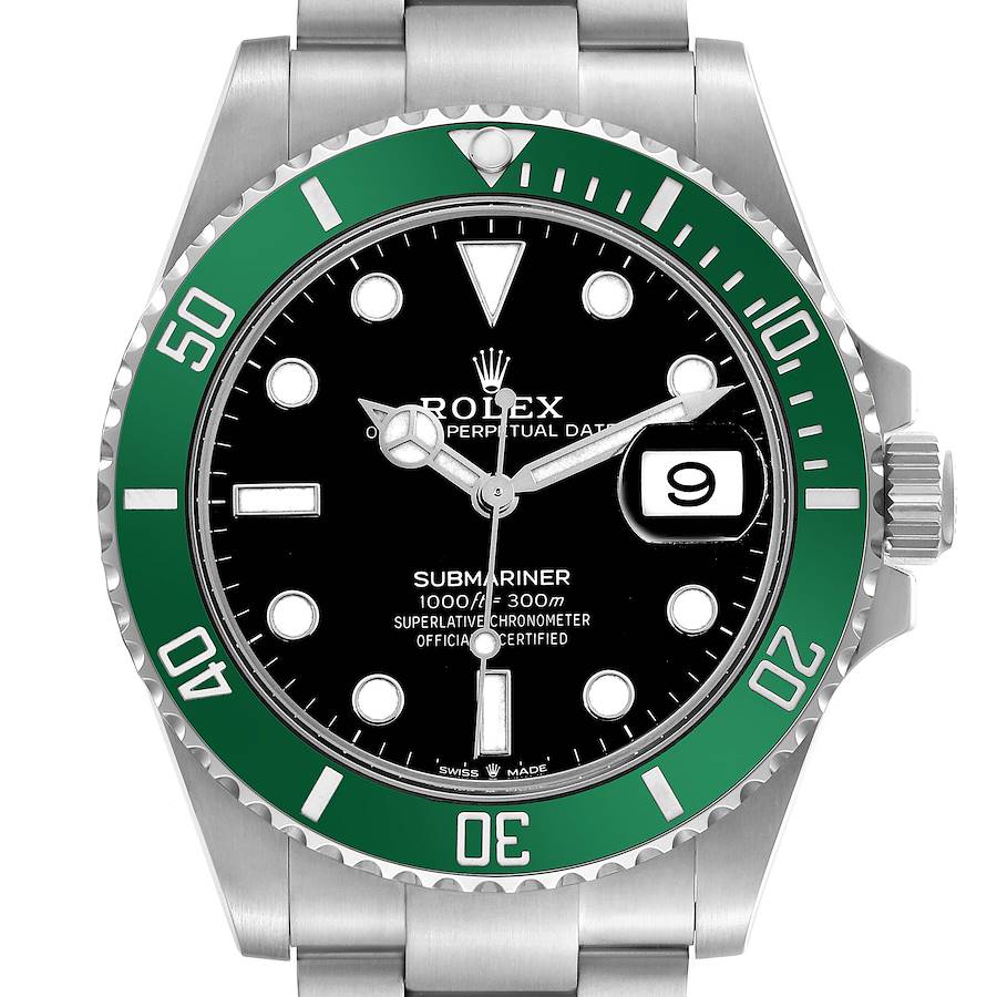 Replik Rolex Submariner Starbucks Grüne Lünette Stahl Herrenuhr 126610