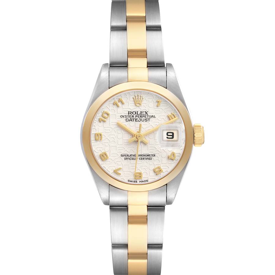 Replica Rolex Datejust Steel Yellow Gold Ivory Dial Ladies Watch 79163 Papers