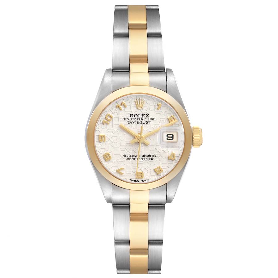 Replica Rolex Datejust Steel Yellow Gold Ivory Dial Ladies Watch 79163 Papers