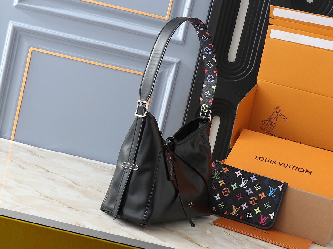 LV Murakami Carryall Dark Bag 0008