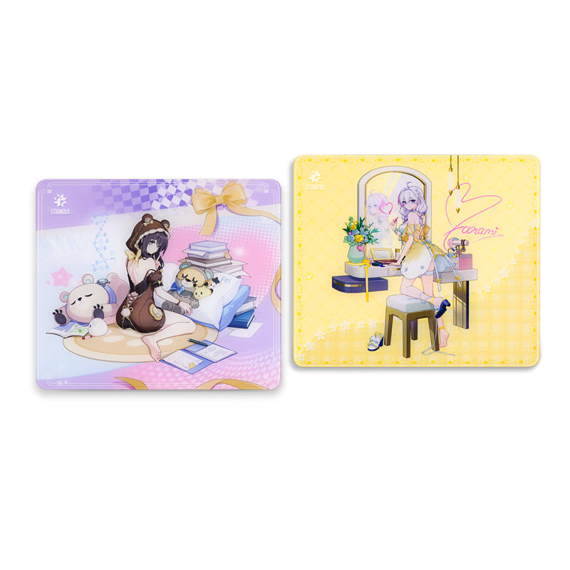 [HARMOD x STRINOVA] Tempered Glass Scratch-Resistant Gaming Mouse Pad