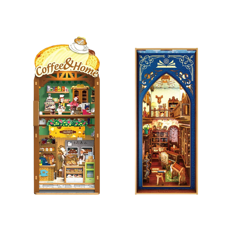 “Elegant Life” Series - 3D Wooden Assembly Puzzle Smart Toy