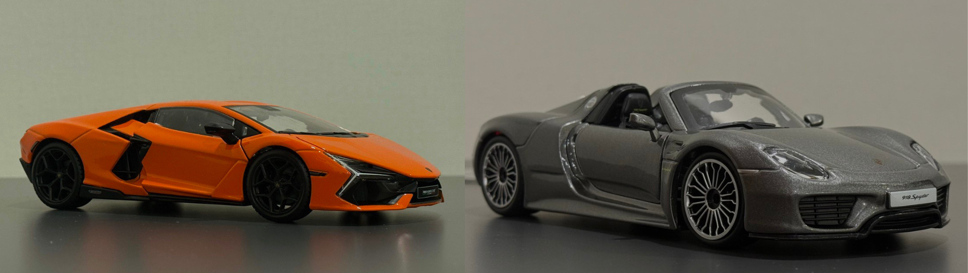 Miniature Masterpieces: Revuelto & 918 Spyder