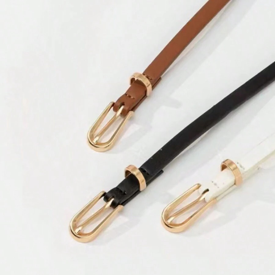 3pcs/Set Simple Women's Belt Set Summer, School Fall, Autumn, Halloween