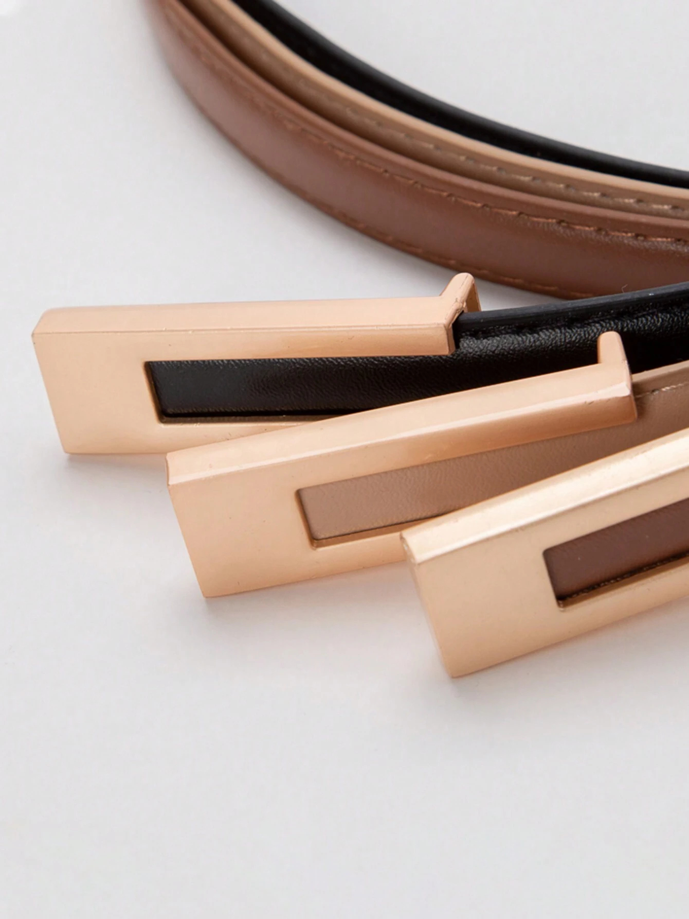 1pc Women's Black Vintage Skinny Belt, Suitable For Daily Wear With Skirts, Shirts, And Dress Pants Summer, School Fall, Autumn, Halloween