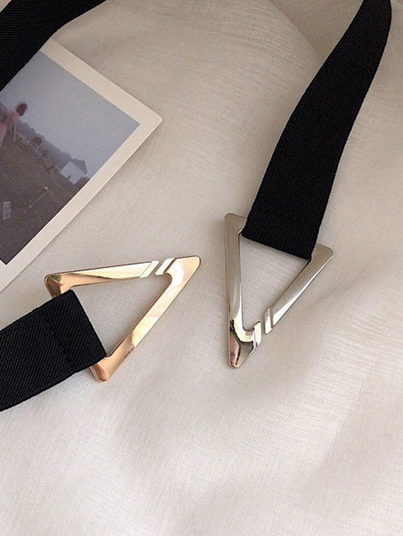 Elegant 1pc Women Symmetrical Buckle Elastic Fashion Belt Summer, School Fall, Autumn, Halloween