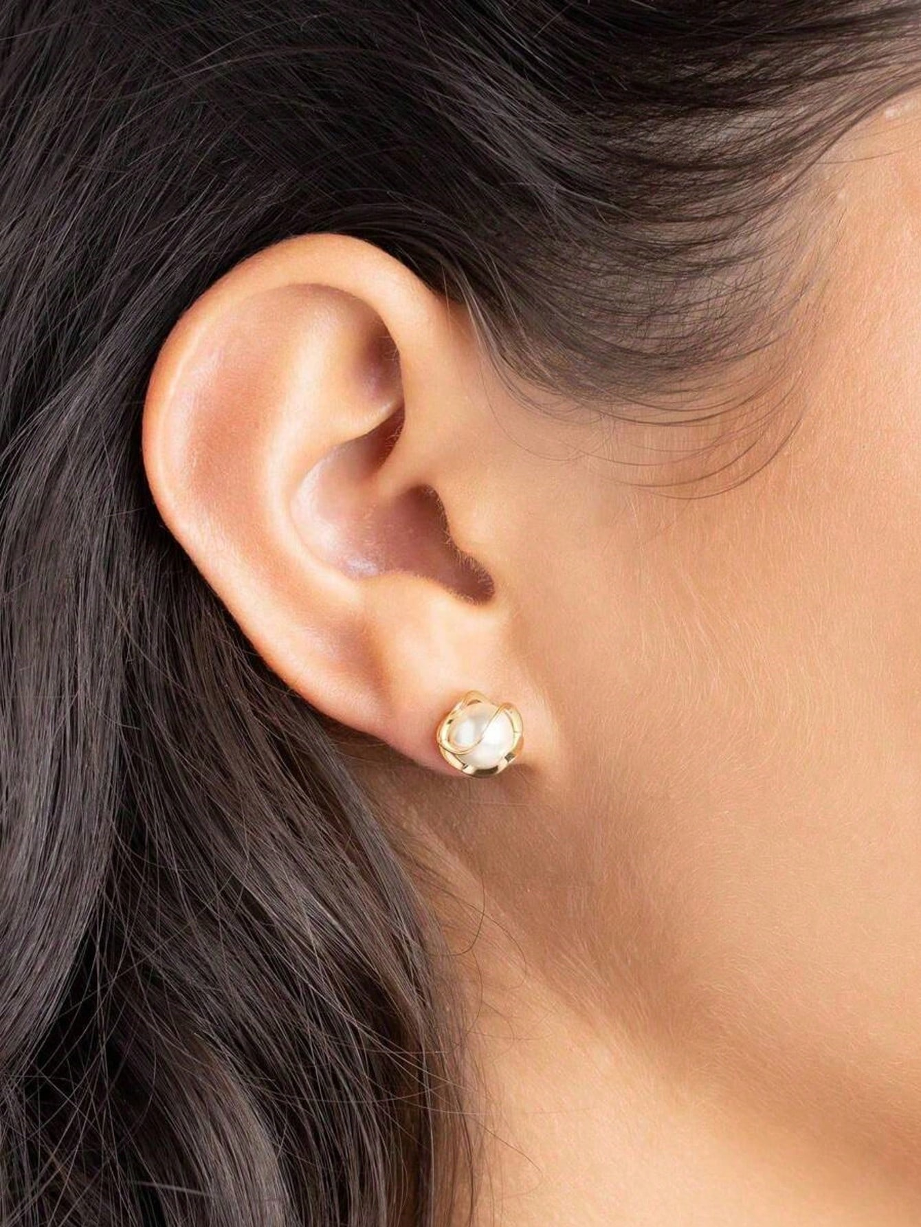 Pearl Flower Light Luxury Luxury Women's Earrings