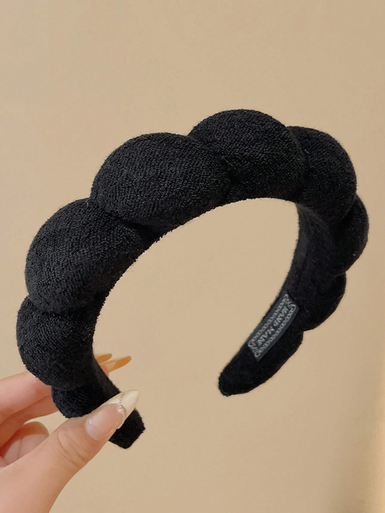 3pcs/1pc Plush Wide Headbands For Women, Black/White/Brown, Fashion Elegant Simple Solid Color Headwrap, Suitable For Daily Casual, Party, Commuting, Vacation, Hair Styling, Washing Face, Makeup, Outfit Accessory,Hairband,Hair Hoop