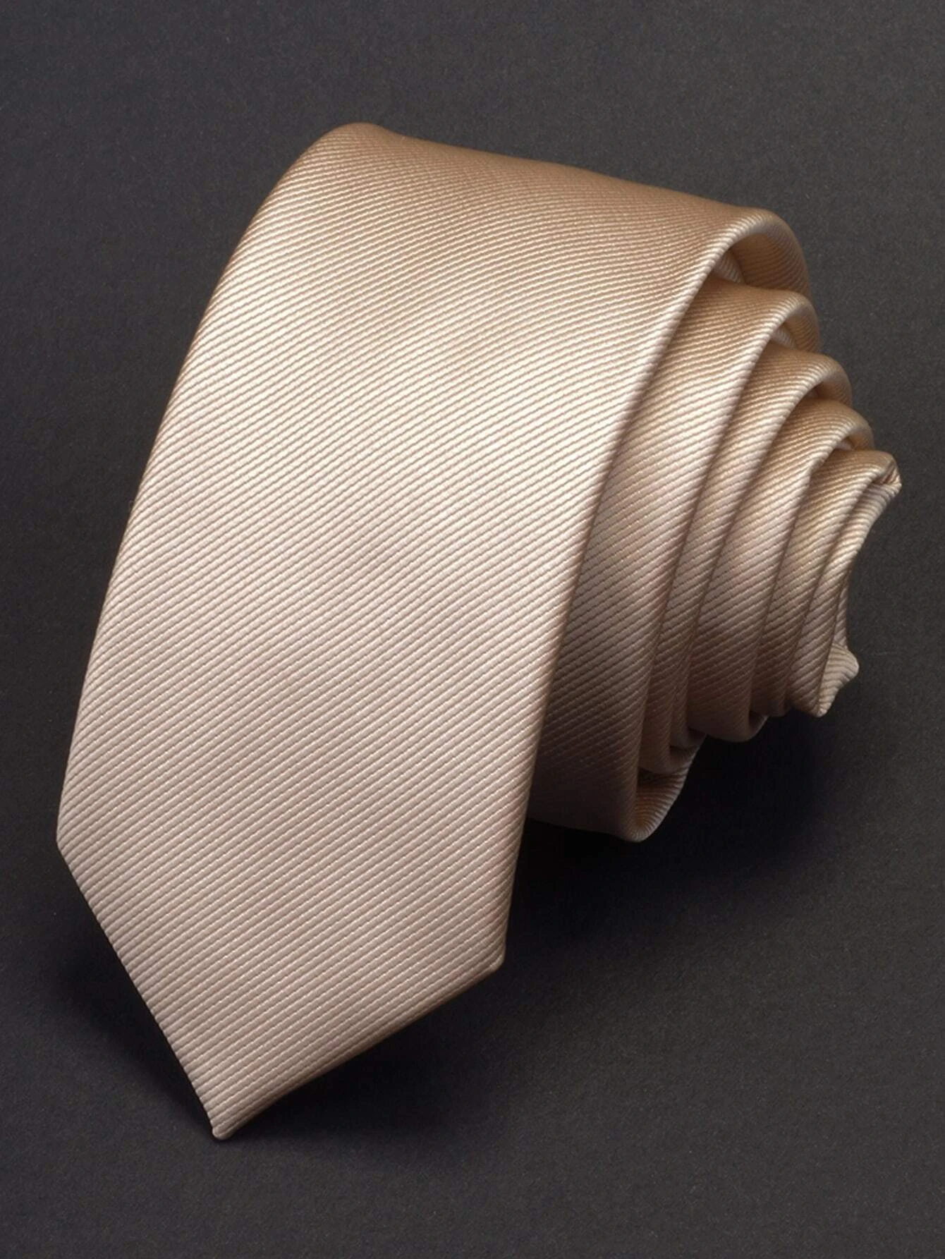 Men Solid Tie For Wedding And Business Use Decoration Casual