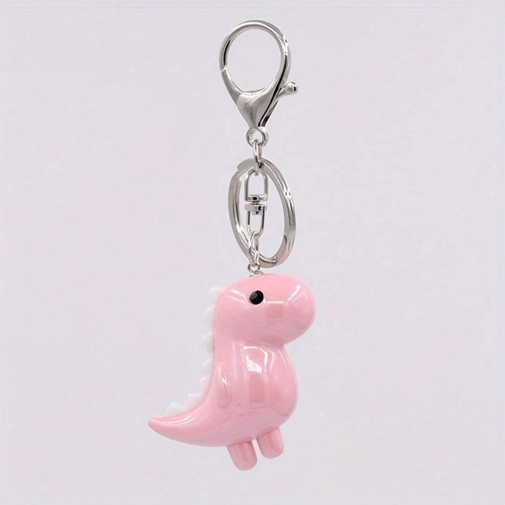 Adorable Kawaii Dinosaur Acrylic Keychain – Chic Charm For All Ages, Unisex Gift Idea Car Accessories Bag Charm School Cute Goth Y2k
