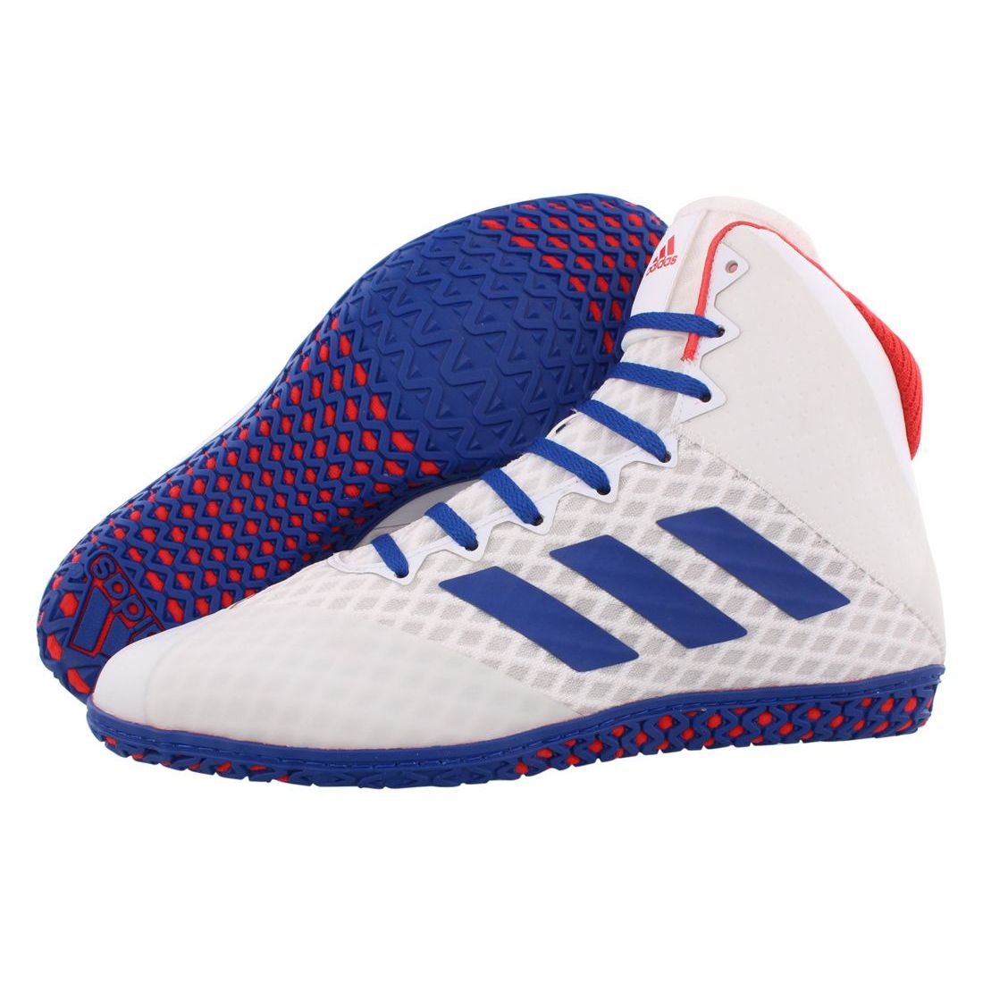 Adidas Matt Wizard 4 Mens Shoes Size 14.5,Color: Footwear White/carbon Royal/red