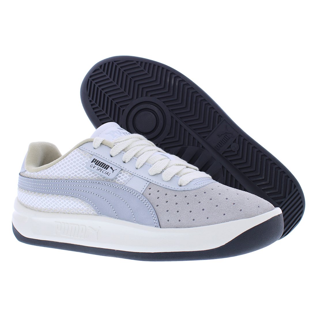 Puma Gv Special Lmc Mens Shoes Size 12,Color: Warm White/cool Mid Gray