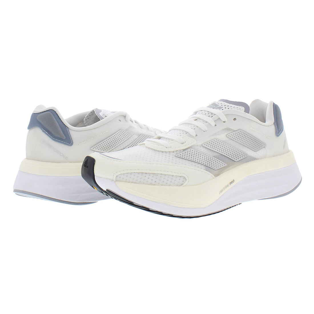 Adidas Adizero Boston 10 Womens Shoes Size 8.5,Color: White/silver