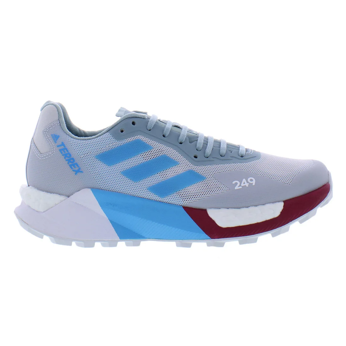 Adidas Terrex Agravic Ultra women's running shoes, Size 5.5, color: Grey/blue