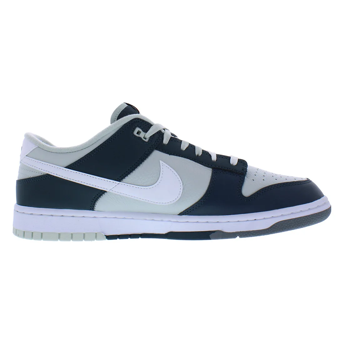 Nike Dunk Low Retro Premium Mens Shoes Size 11,Color: Deep Jungle/white/light Silver 