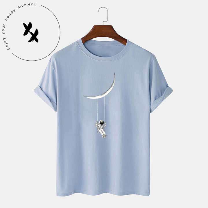 Latest Design Men Printed T-shirt Customized Color Printed T-shirt Summer Clothes Short Sleeves Printed T-shirt