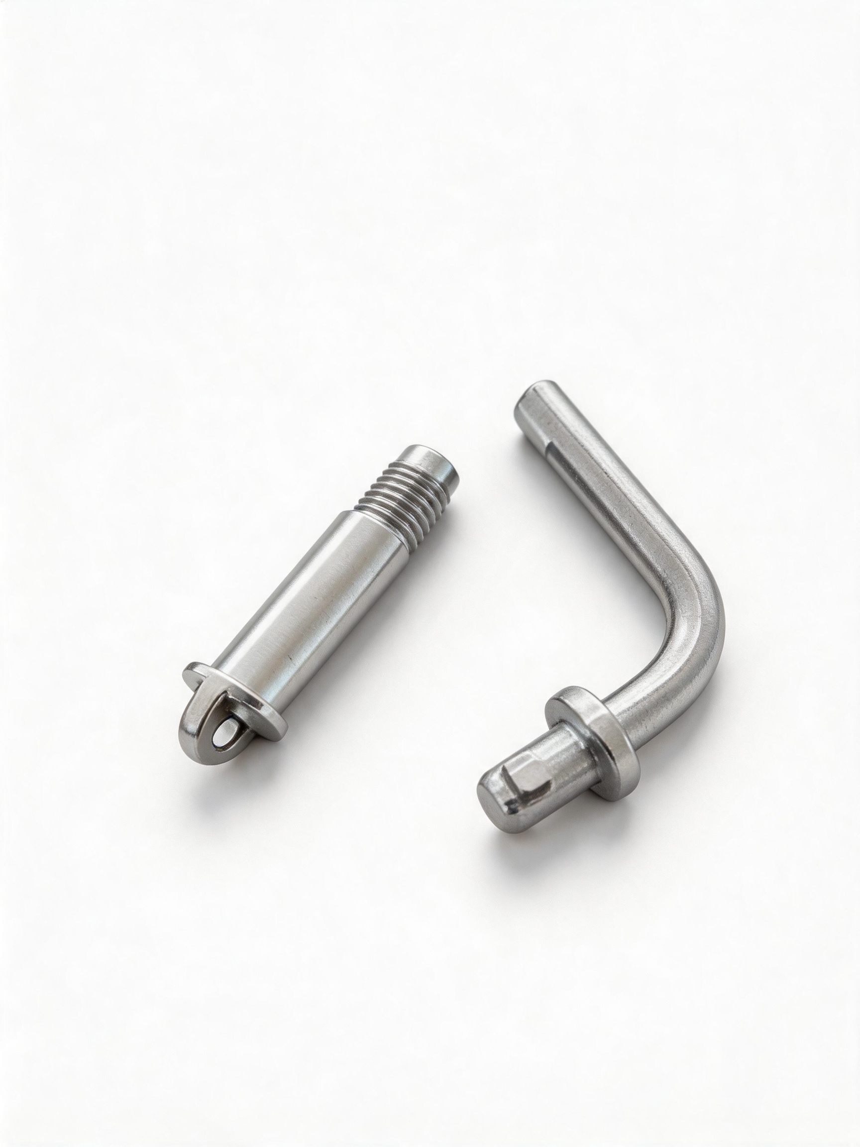 Custom Forged Steel Clevis Pin & Bent Lock Pin Assembly