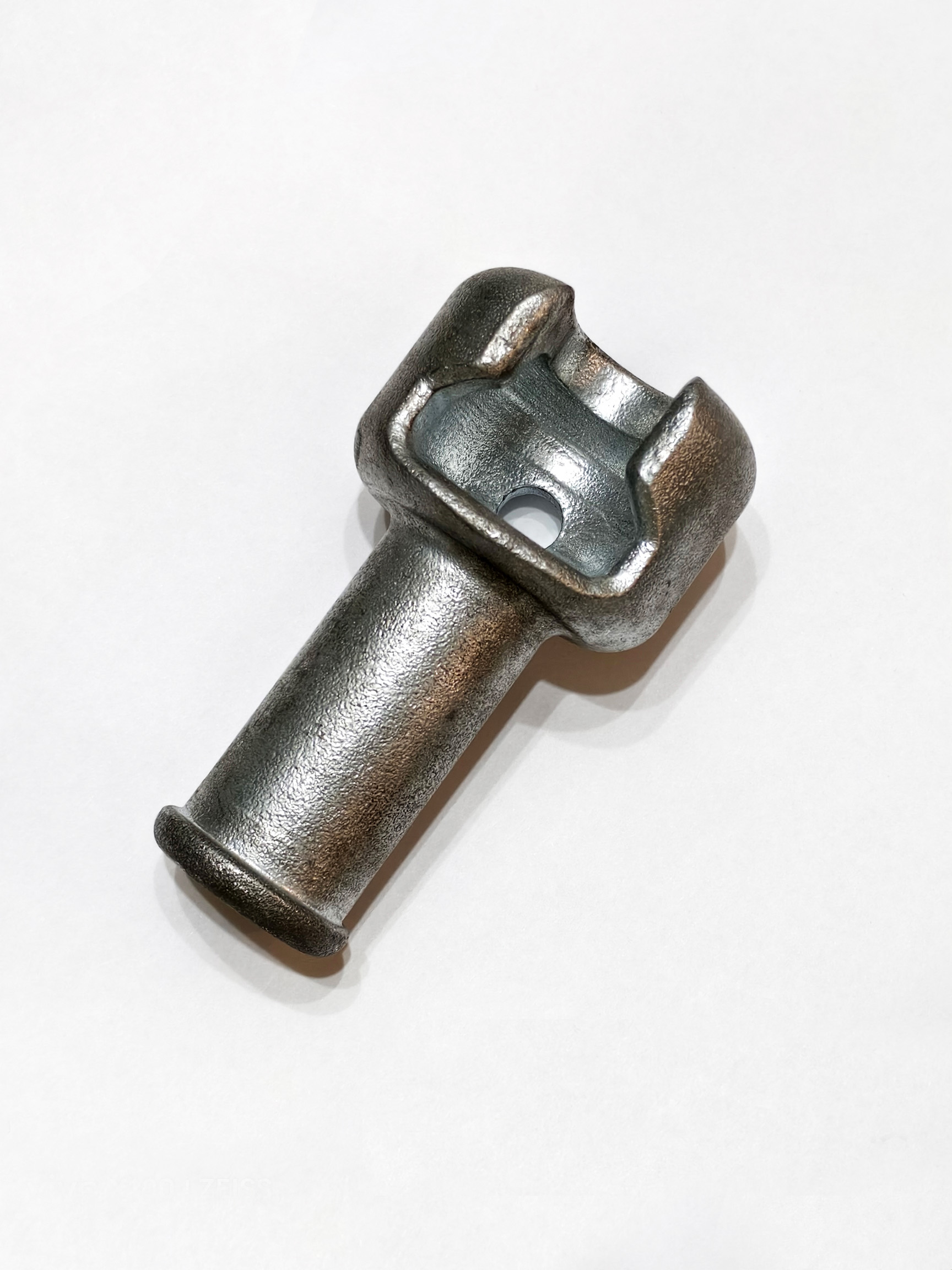Custom Hot Forged Steel Clevis Component for Industrial Applications