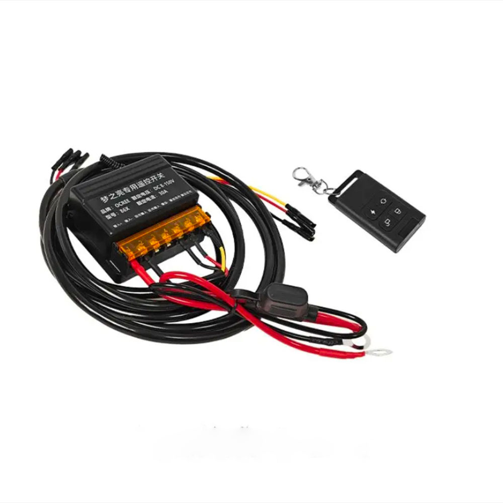 Six bead spotlight dedicated fourth generation explosive flashing wire harness assembly