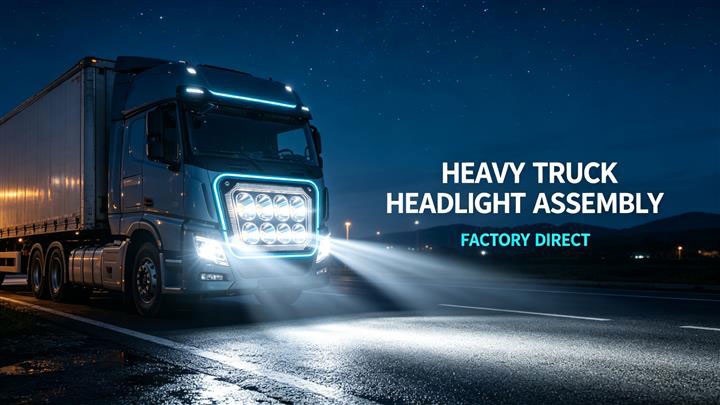 Heavy-Duty Truck Headlight Assemblies
