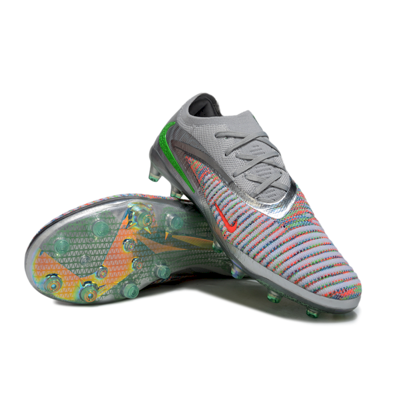 Nike Phantom GX III Elite de cano baixo dupla camada impermeável de seda de peixe de malha completa AG luvas de futebol