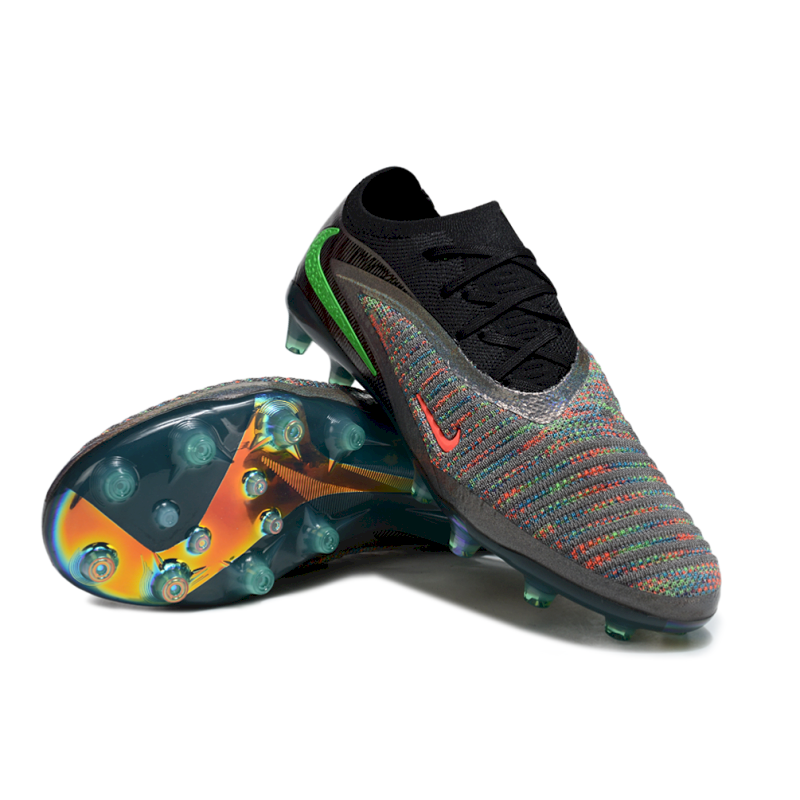 Nike Phantom GX III Elite de cano baixo dupla camada impermeável de seda de peixe de malha completa AG luvas de futebol