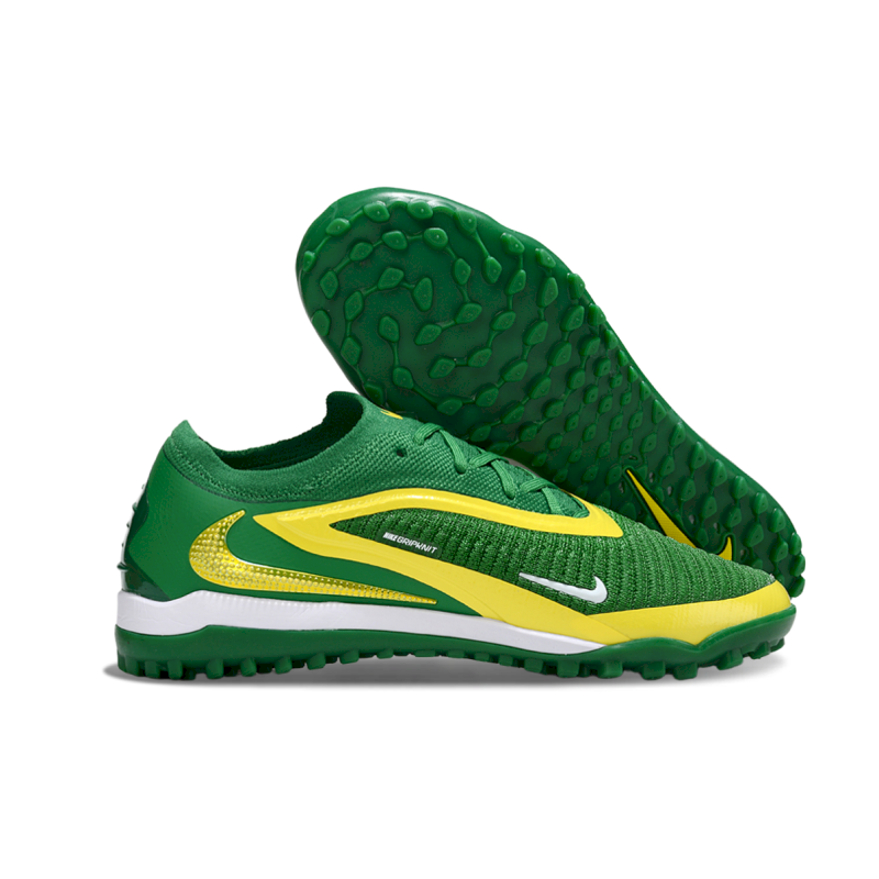 Nike Phantom GX III Elite de cano baixo dupla camada impermeável de seda de peixe de malha completa TF golfe de futebol