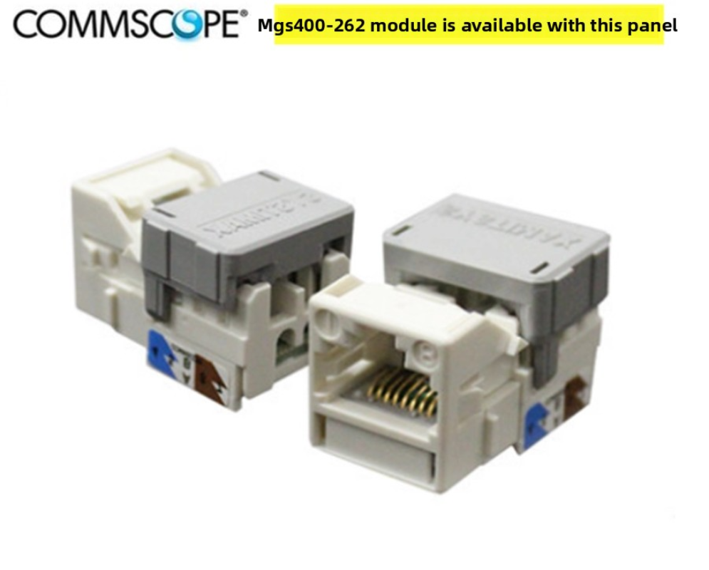 Authentic CommScope FPS-BS-1P-W 2P4P Flat Dust Door 1-Port 2-Port 4-port Network Panel Replacement M10CF