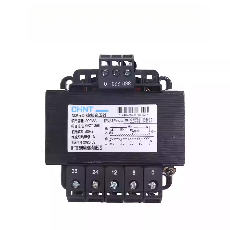 Chint AC Control Transformer NDK-200VA W 380 220 Conversion 36V 24V 12V 6V BK