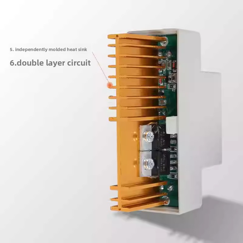 Wuge WA2-05DD-CA Solid State Relay Rail type Small 2-channel DC 5A