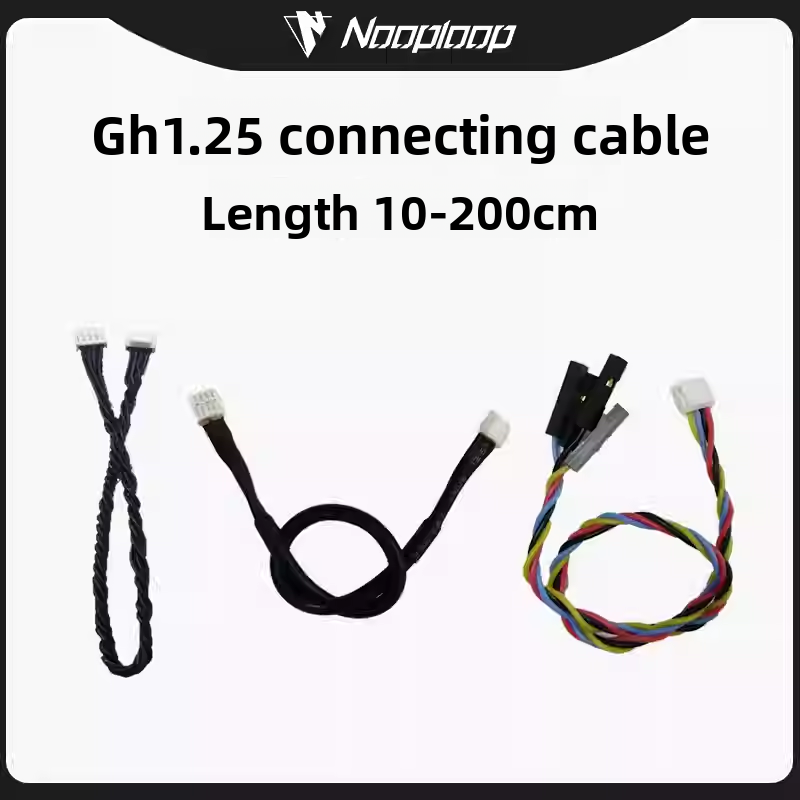 GH1.25mm 4P DuPont Double headed Reverse Silicone Wire Connector
