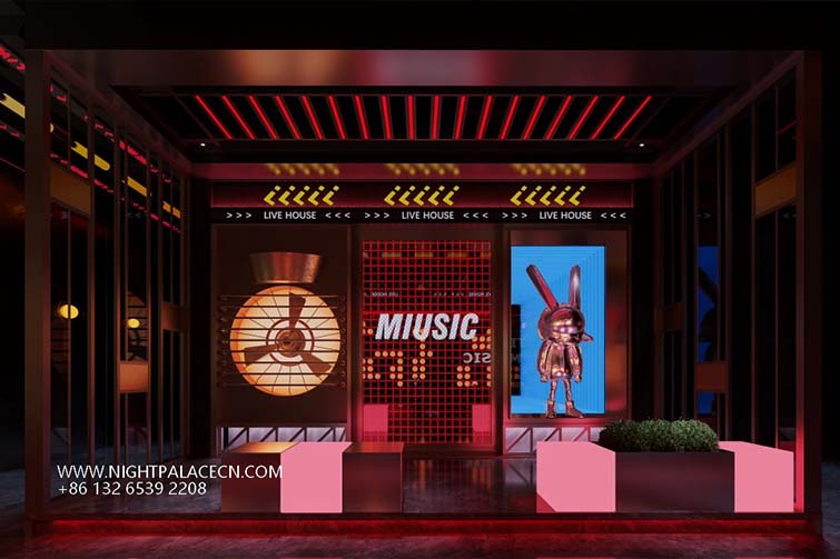 Themed hotel industry LIVEHOUSE