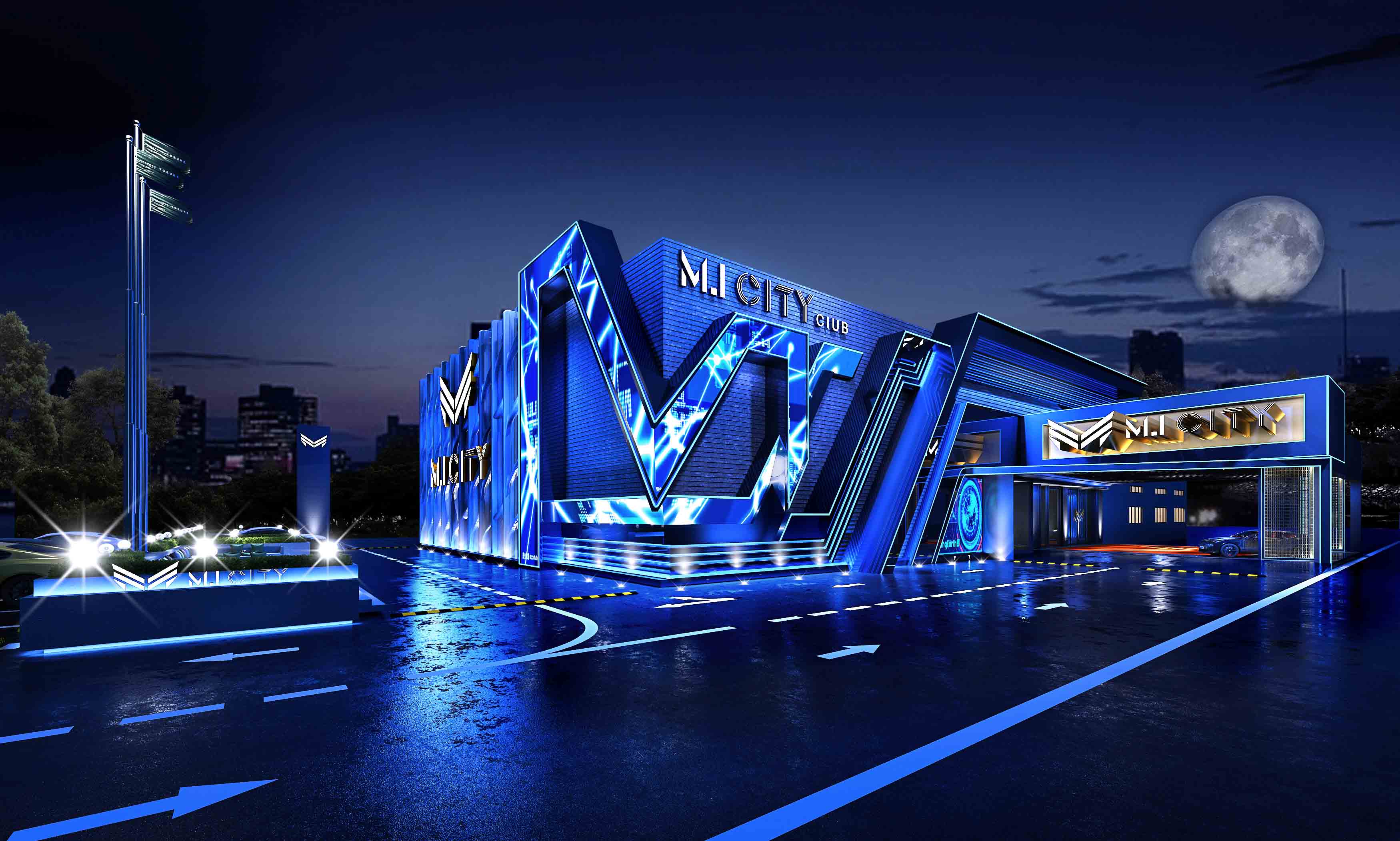 广东清远 M.I CITY国际电音剧场