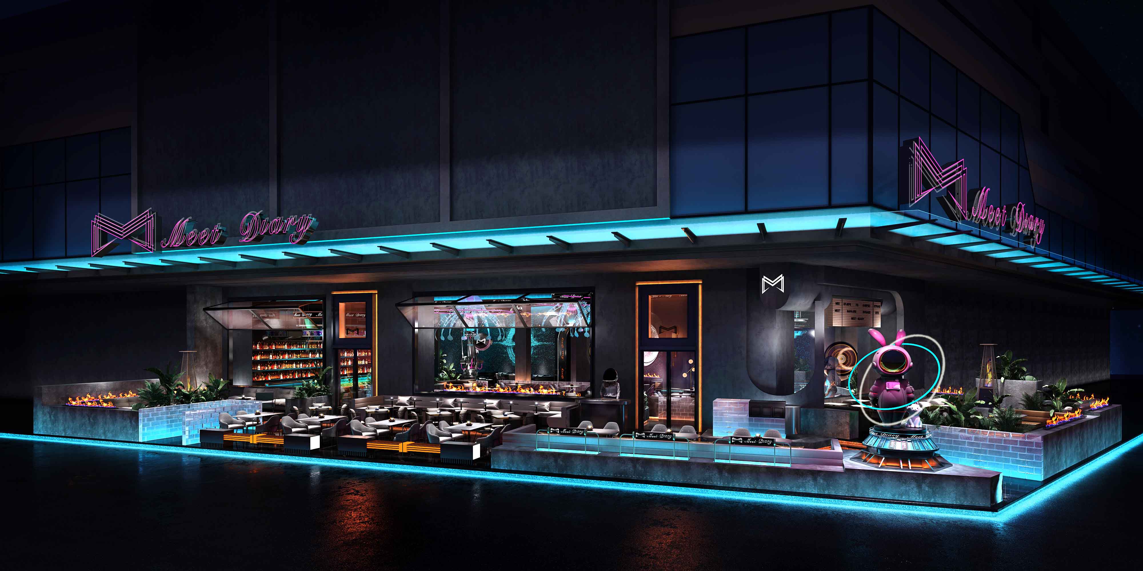 广东佛山 MEET DIARY音乐餐吧