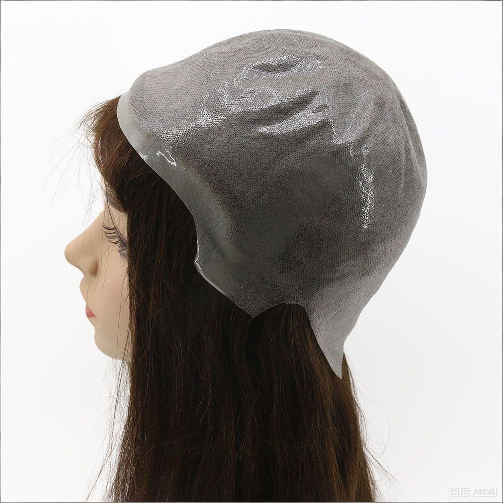  LSWAW3-1 14inch Full PU knots 0.08-0.10mm thickness Wig for Women - 22" Circumference, Chinese Hair