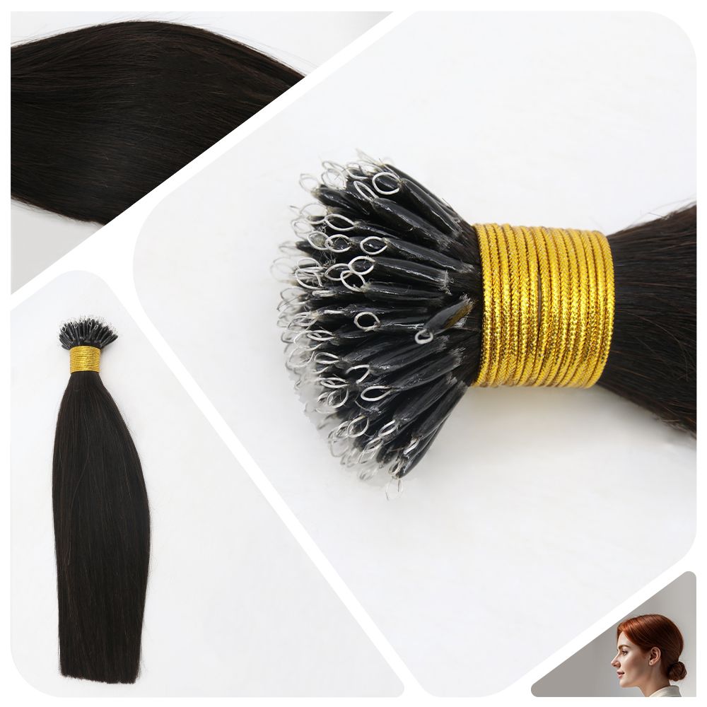 LE31  Round Nano Ring Hair Extension 