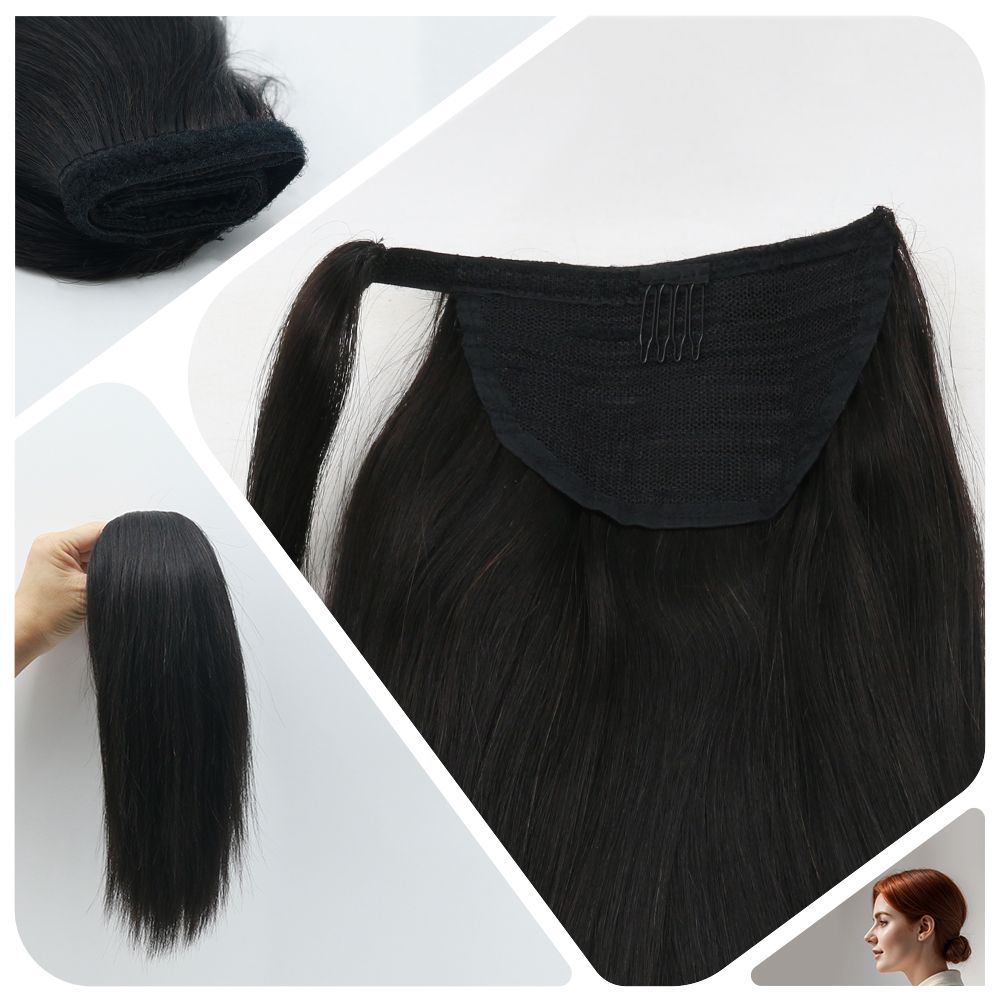 LE1 Velcro Ponytail Hair Extension 