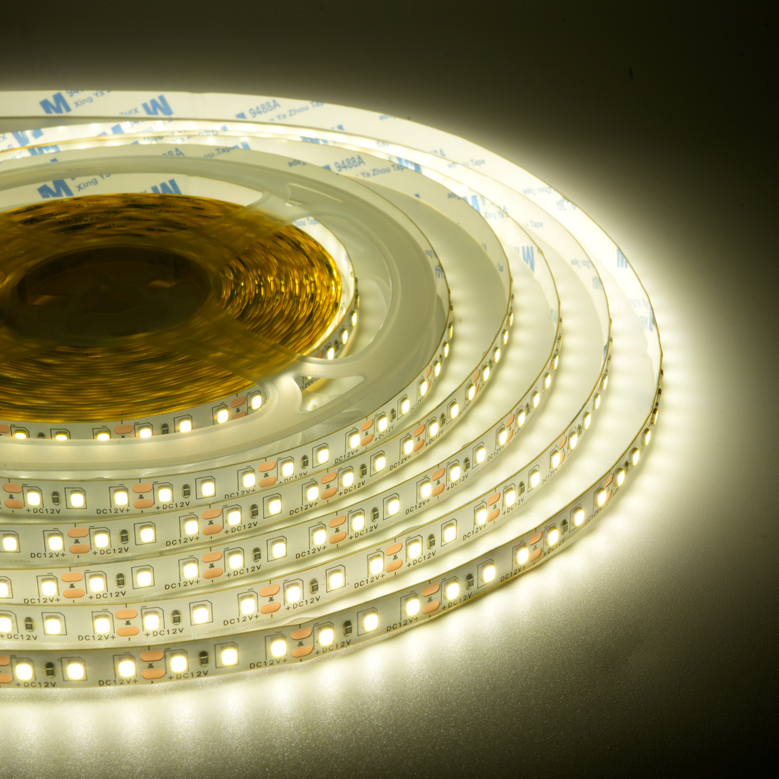 ODIFF Low-Voltage Led Self-Adhesive Light Strip Ceiling Cabinet Wardrobe Lamp Embedded Line Lamp Highlight Line Type Self-Adhesive Strip Flexible Light Strip Atmosphere Light Patch Warm Light 4000k Light Strip (Smd-120d-10w-12v-10m*8mm)