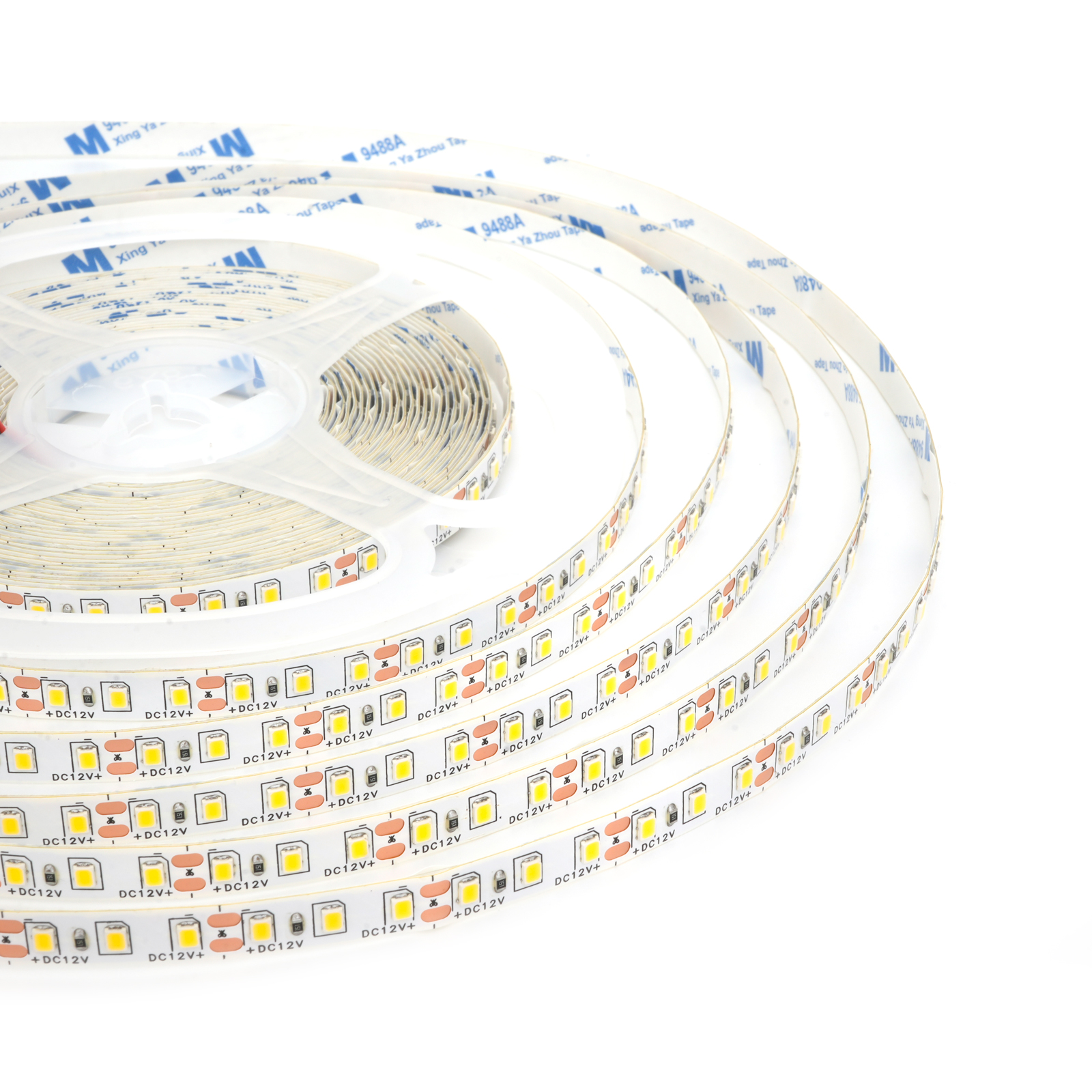 ODIFF Low-Voltage Led Self-Adhesive Light Strip Ceiling Cabinet Wardrobe Lamp Embedded Line Lamp Highlight Line Type Self-Adhesive Strip Flexible Light Strip Atmosphere Light Patch Warm Light 4000k Light Strip (Smd-120d-10w-12v-10m*8mm)