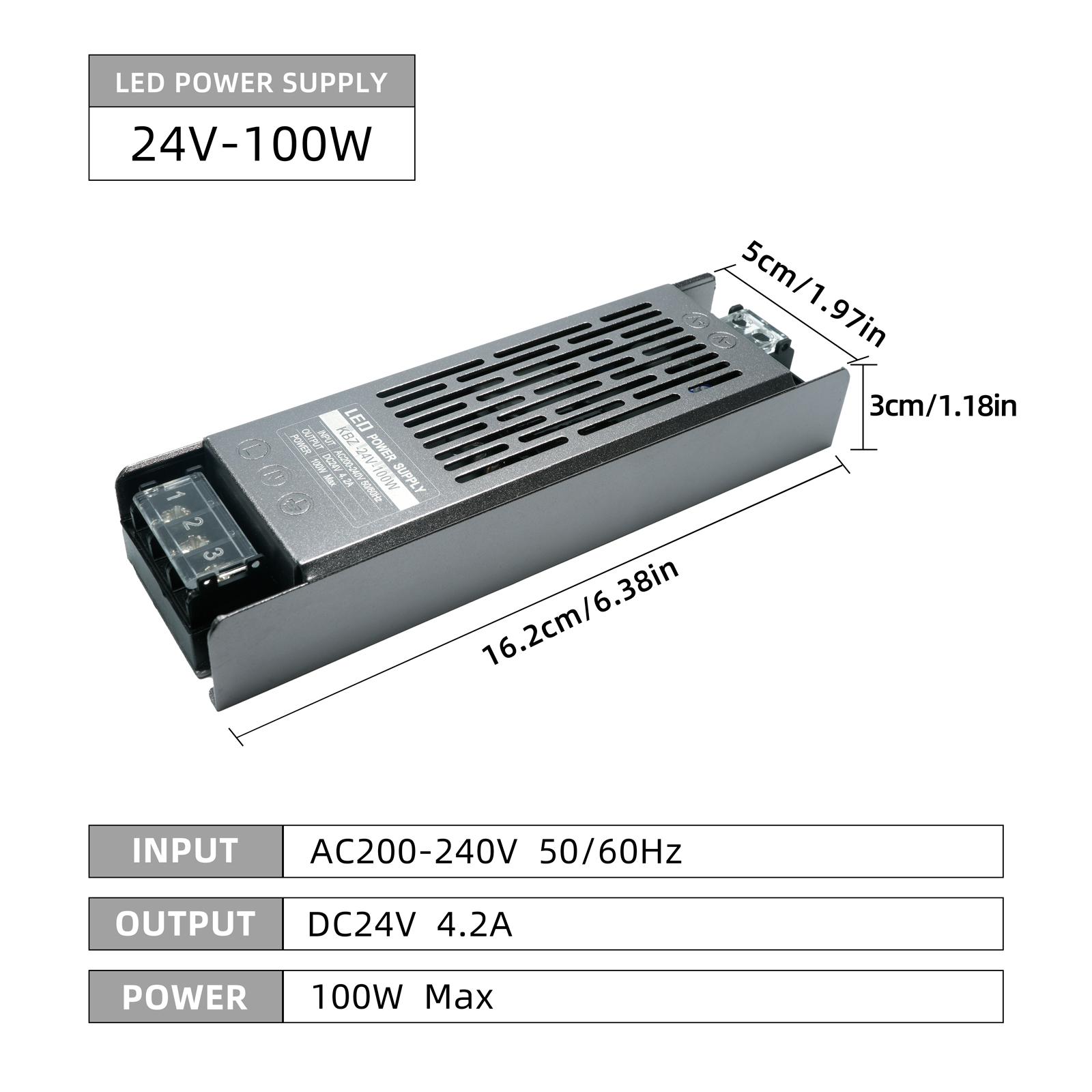 ODIFF Low Voltage Drive Power Switch Led Lamp With Line Lamp Embedded Lamp With Linear Lamp Aluminum Profile Open Line Lamp Embedded Line Lamp Aluminum Slot Lamp Special Voltage Regulator Transformer Dc Constant Voltage Drive Power Kbz-24v-100w