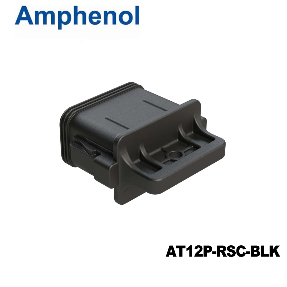 Amphenol SINE Systems AT12P-RSC-BLK   Automotive Connectors 	 SEAL CAP FOR AT SERIES 12 POSITI