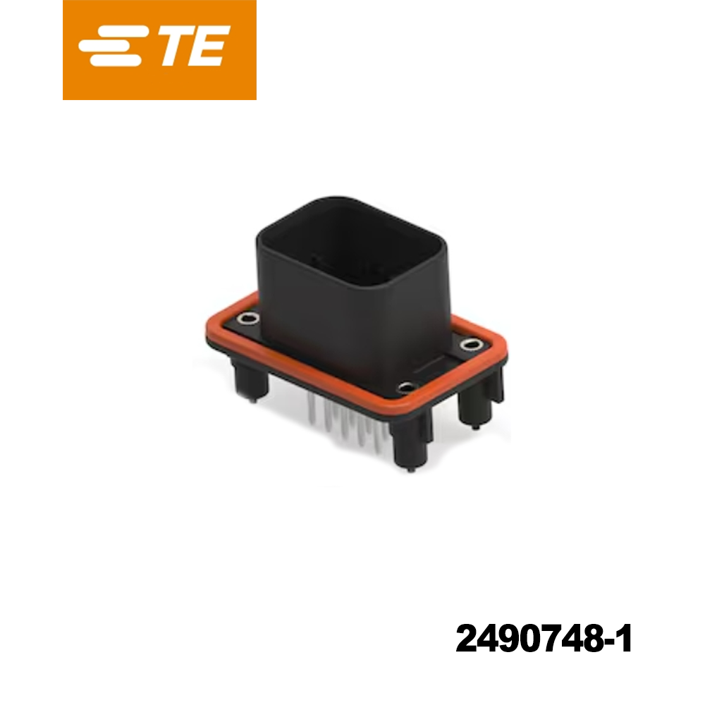 TE Connectivity / AMP 2490748-1 Automotive Connectors Automotive Connectors 14POS,PIN DIA 1.3,HDR ASSY,180DEG