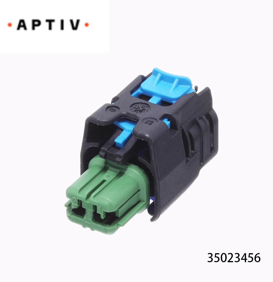 35023456 2 way Female GTS SensoMate Series Black Connector