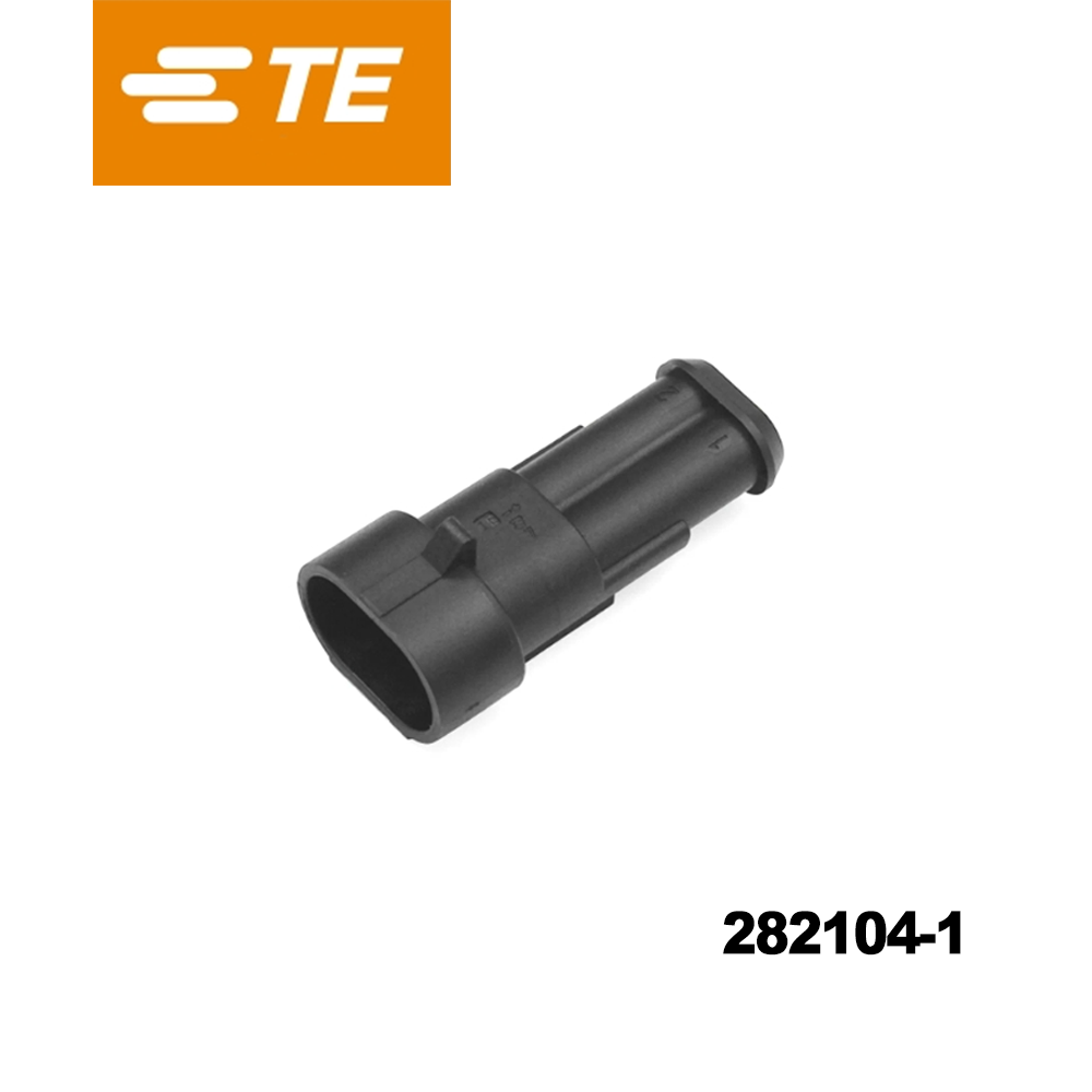 TE connector 282104-1 plastic shell connector in stock