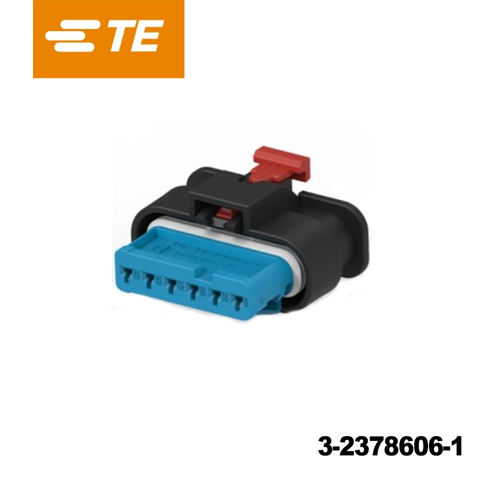 TE Connectivity 3-2378606-1 Automotive Connectors 6POS,NEXTGEN, MCON 1.2 LL REC,SLD,COD C