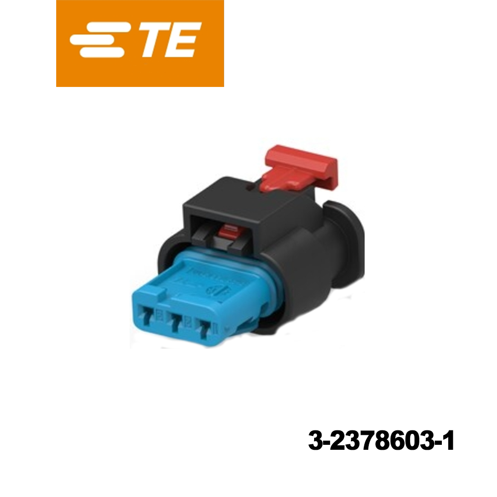 TE Connectivity 3-2378603-1 Automotive Connectors 3POS,NEXTGEN, MCON 1.2 LL REC,SLD,COD C