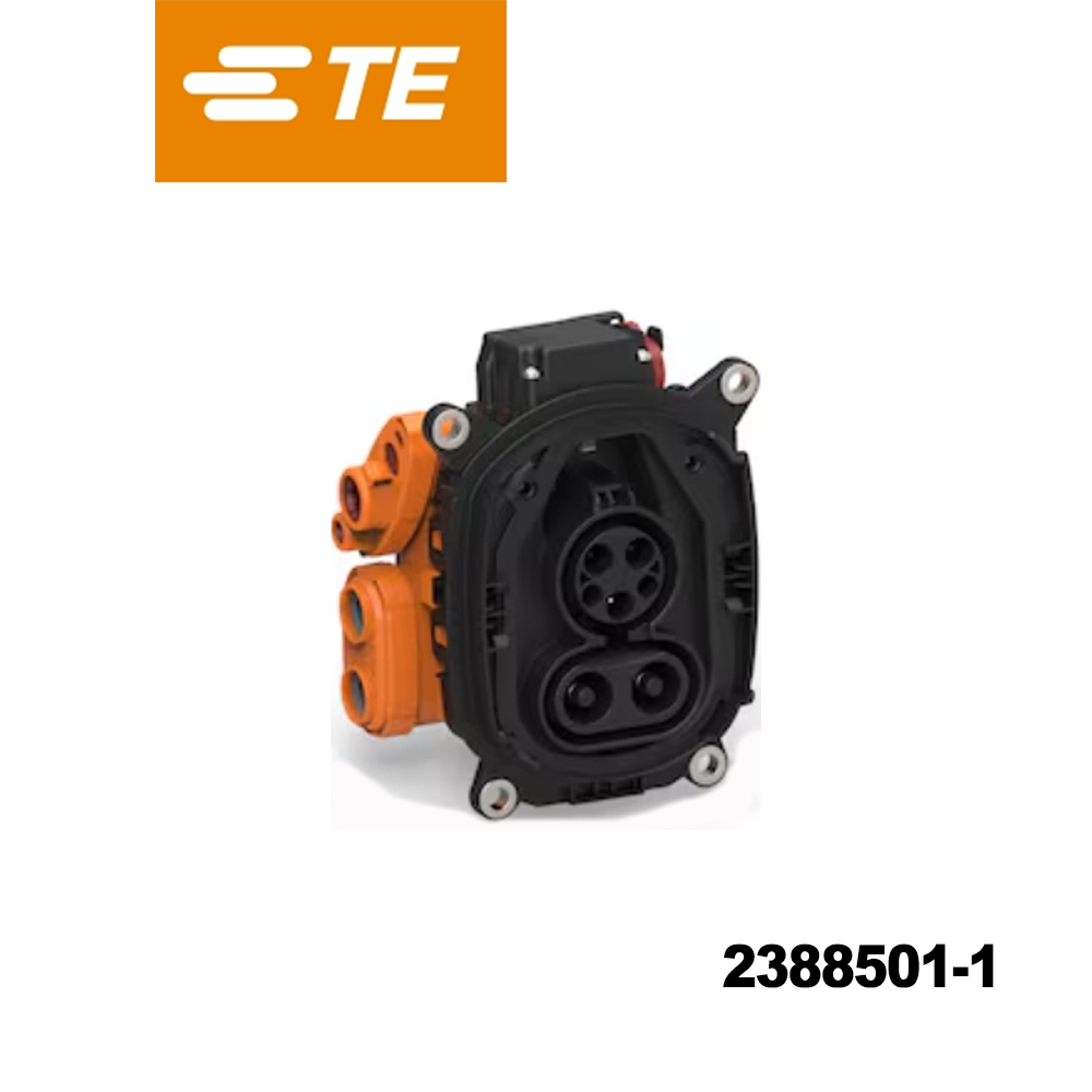 TE Connectivity 2388501-1 Automotive Connectors CCS1 Inlet Kit, LED, No Flap, Left Exit