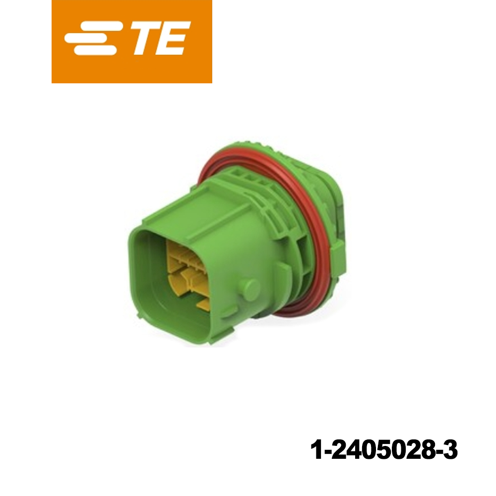 TE Connectivity 1-2405028-3  Automotive Connectors 26POS,HYBRID,PIN HSG ASSY,SLD,COD C