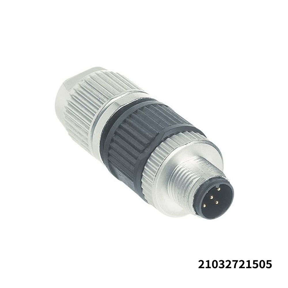 HARTING 21032721505 Circular Metric Connectors CIRCULAR CONNECTOR W. HARAX M12 L5 M