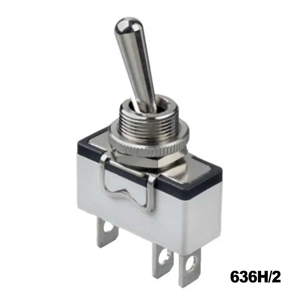 Apem 636H/2 Toggle Switches SPDT NKL ON-NONE-ON